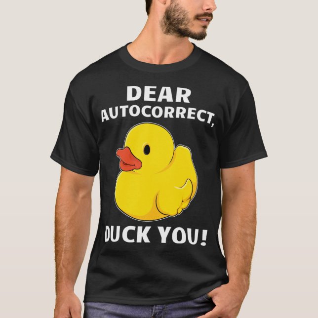 Lustigt Vuxen humor Anka Du Bäste hundar labb  T Shirt (Framsida)