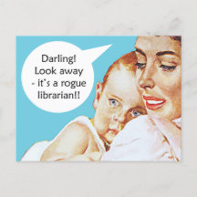 Lustigt vykort för vintage