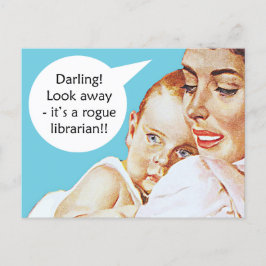 Lustigt vykort för vintage