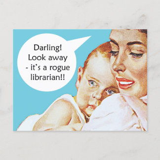 Lustigt vykort för vintage