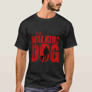 Lustigt Walking Hund Dead Hund Walking Gift Shirt T