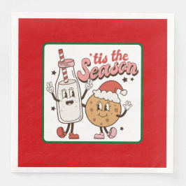 Lustigt Whimsical jul-Pappersservett Pappersservett