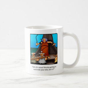 Lustigt "Work Couple" Humor Mugg Gift