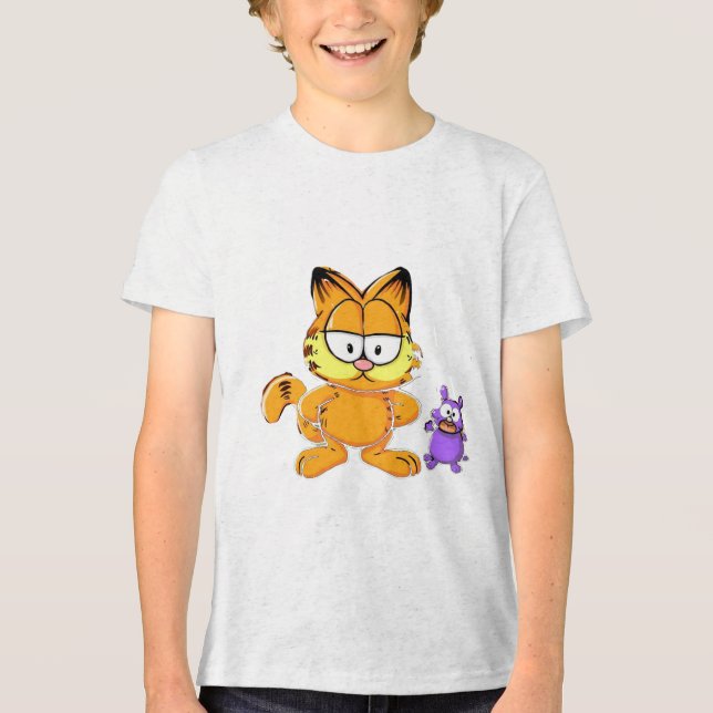 Lustikus – Der immer lustige Held mit Herz T Shirt (Framsida)