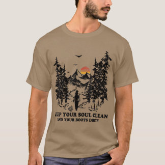 Lustiny Hiking Hiker Gift T Shirt