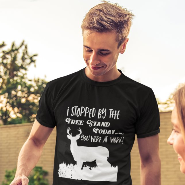 Lustiny Hjort Hunting Work Buck-offert T Shirt (Skapare uppladdad)