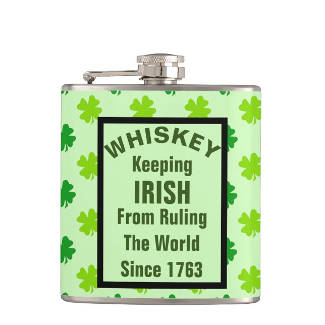 Lustiny Irish Drinking Humor Joke Sprit Whiskey Fickplunta (Framsidan)