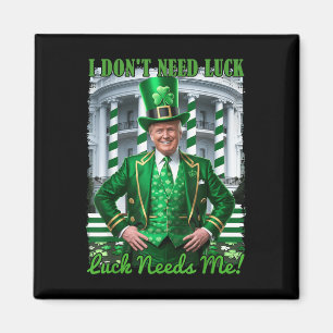 Lustiny Irish Trump St patricks day Tur behöver mi Magnet