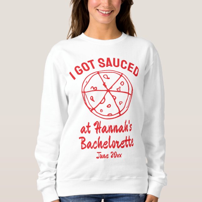 Lustiny Personlig Bachelorette Resa Gift för henne T Shirt (Framsida)
