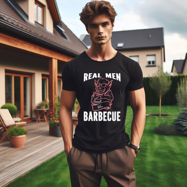 Lustiny Real Manar Smell som Barbecue T Shirt (Skapare uppladdad)
