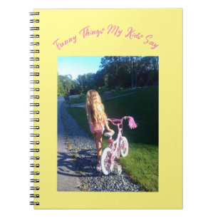 Lustiny Sak mina barn säger Anteckningsbok