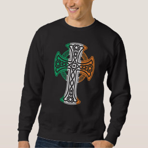 Lustiny St patricks day Irish Grönt Buffalo Play S Lång Ärmad Tröja
