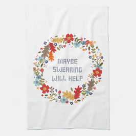 Lustiny Vuxen humor Thanksgiving Irversient Hollid Kökshandduk