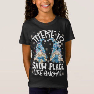 Lustiny Winter Snowball Snowflake Gnome T Shirt