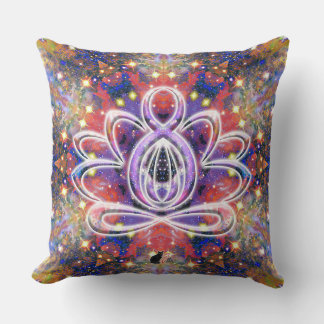 Lustrous Zen Lotus Kudde