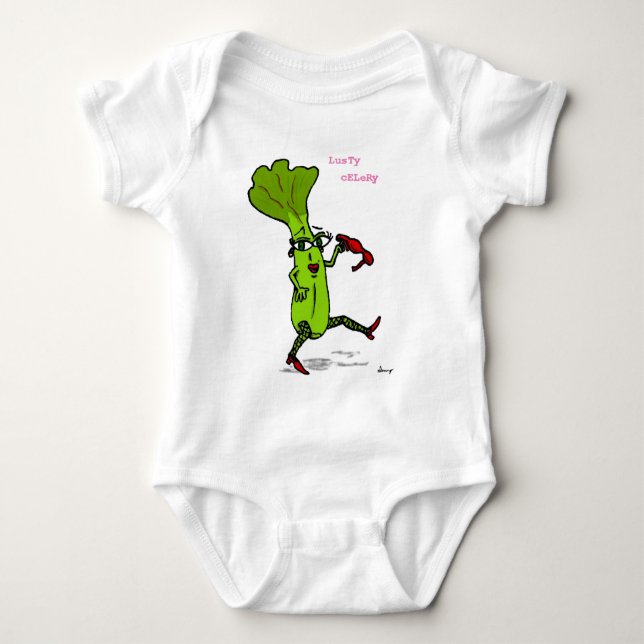 Lusty Celery Infant Creeper Tee (Framsida)