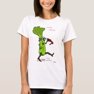 Lusty sellerikvinna T-tröja T-shirt