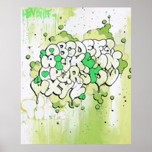 Luta "ABC"-utskrift Poster