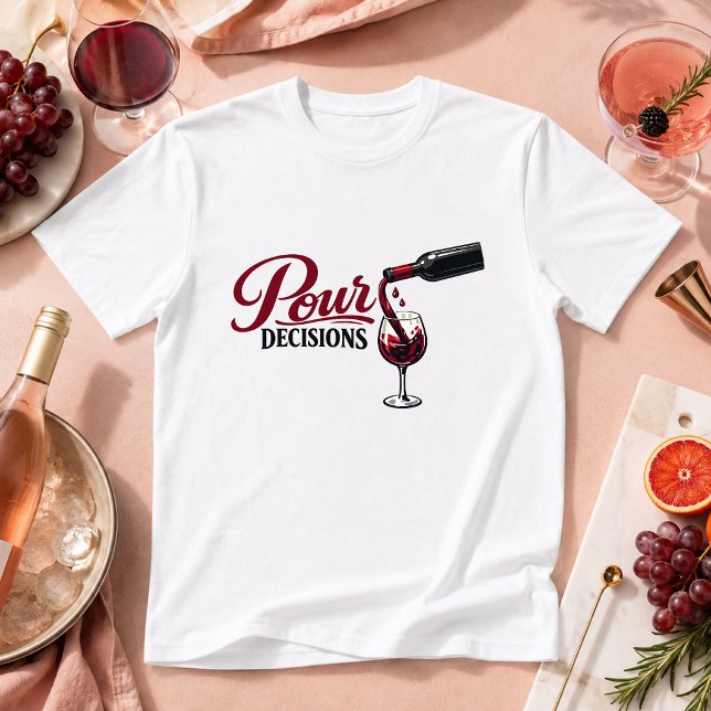 Luta Beslut Drick Humor T Shirt (Skapare uppladdad)