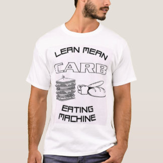 LUTA DEN GENOMSNITTLIGA CARBEN SOM ÄTER MASKINEN TEE SHIRT