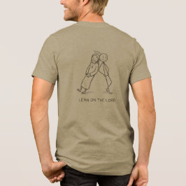 Luta dig mot Herren Rolig Jesus Stavfigur T-Shirt