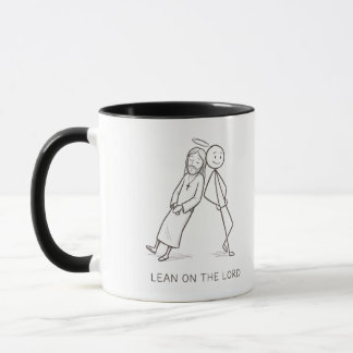 Luta dig mot Herren Stickfigur Kristet Kaffe Koppa Mugg