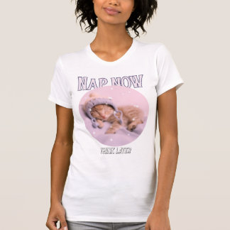 Luta dig nu, tänk senare t shirt