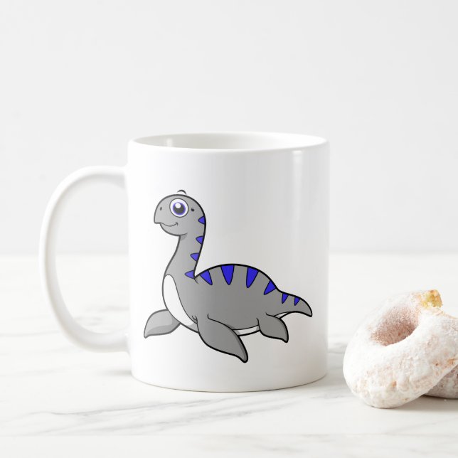 Luta en Loch Ness Monster. Kaffemugg (Med munk)