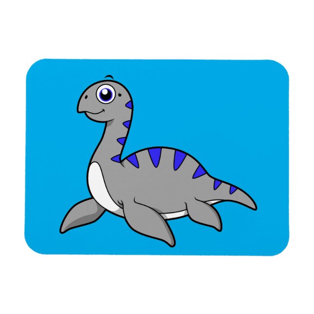 Luta en Loch Ness Monster. Magnet (Horisontell)