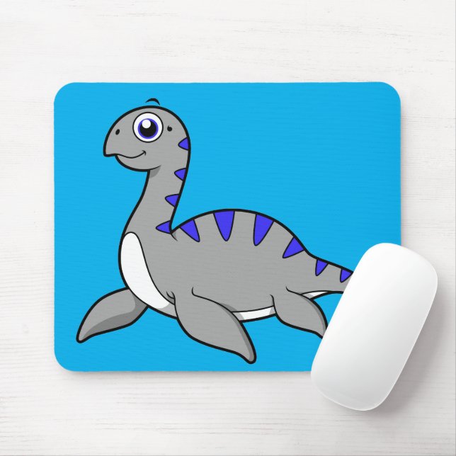 Luta en Loch Ness Monster. Musmatta (Med mus)