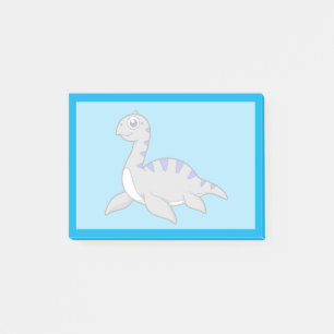 Luta en Loch Ness Monster. Post-it Block