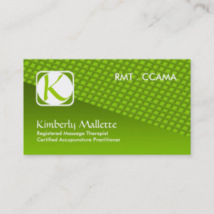 Luta Monogramvisitkortar Visitkort