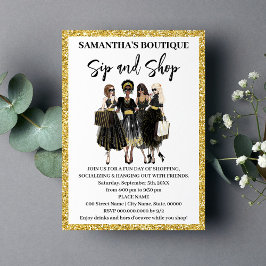 Luta och handla Pop Up-butik Inbjudningar