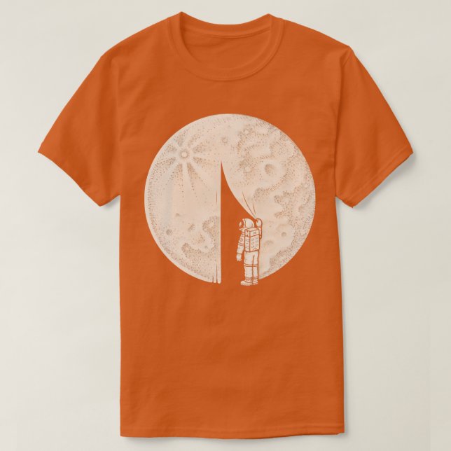 Luta upp Mörken Måne T Shirt (Design framsida)