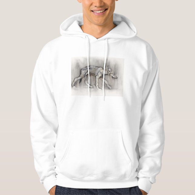 Luta valpen hoodie (Framsida)
