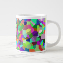Lutad platta 20oz Mugg Jumbo Mugg