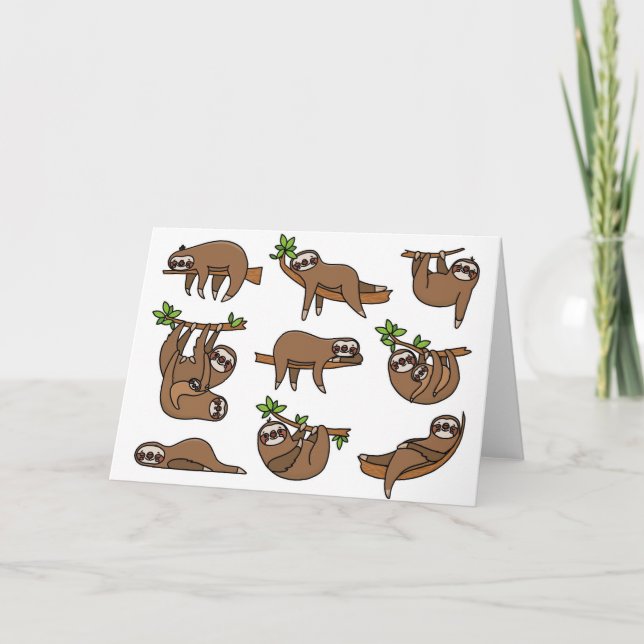 Lutande blanksteg inuti kort (Framsida)