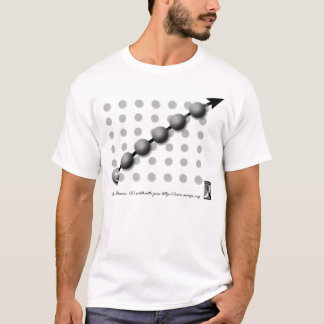 Lutande-Illusion T-tröja Tee Shirt