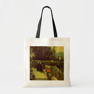 Lutande stig i Montmartre av Vincent van Gogh Tygkasse