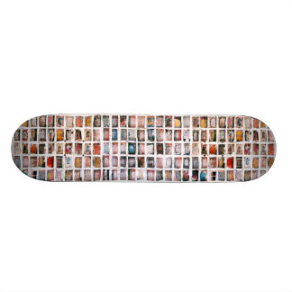 Lutande"ThrowUps" Skateboard Bräda 19,5 Cm