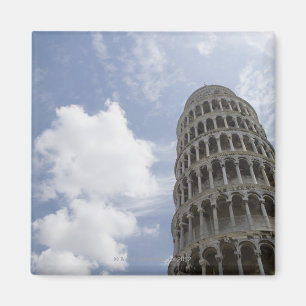 Lutande torn av Pisa, italien 3 Magnet