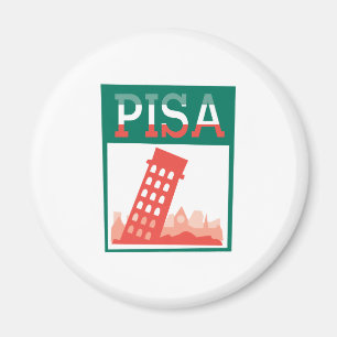 Lutande torn av Pisa Magnet