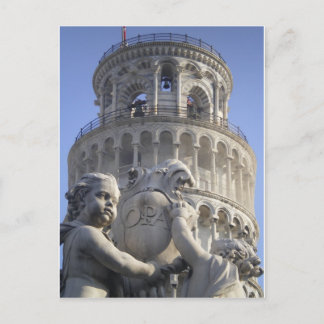 Lutande torn av Pisa Vykort