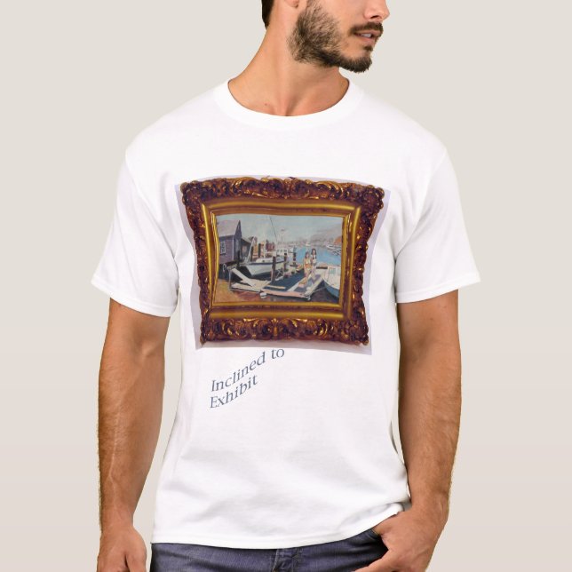 lutat ned till exhibit2 t-shirt (Framsida)