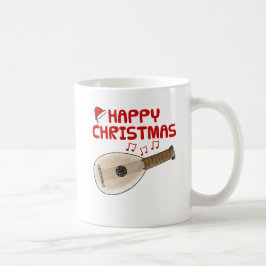 Lute julmusiker Musician Teacher Kaffemugg