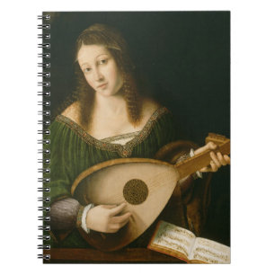 Lute Player Anteckningsbok