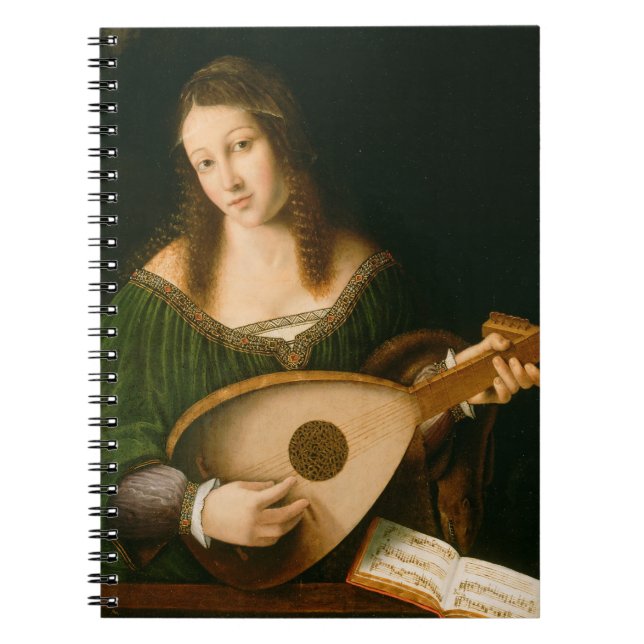 Lute Player Anteckningsbok (Framsidan)