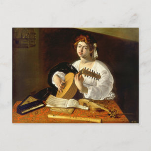 Lute Player - Caravaggio Vykort