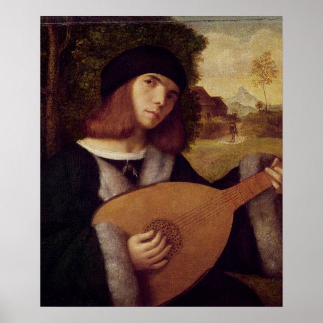 Lute Player Poster (Framsidan)