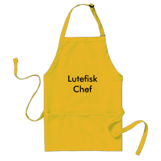 Lutefisk kock förkläde